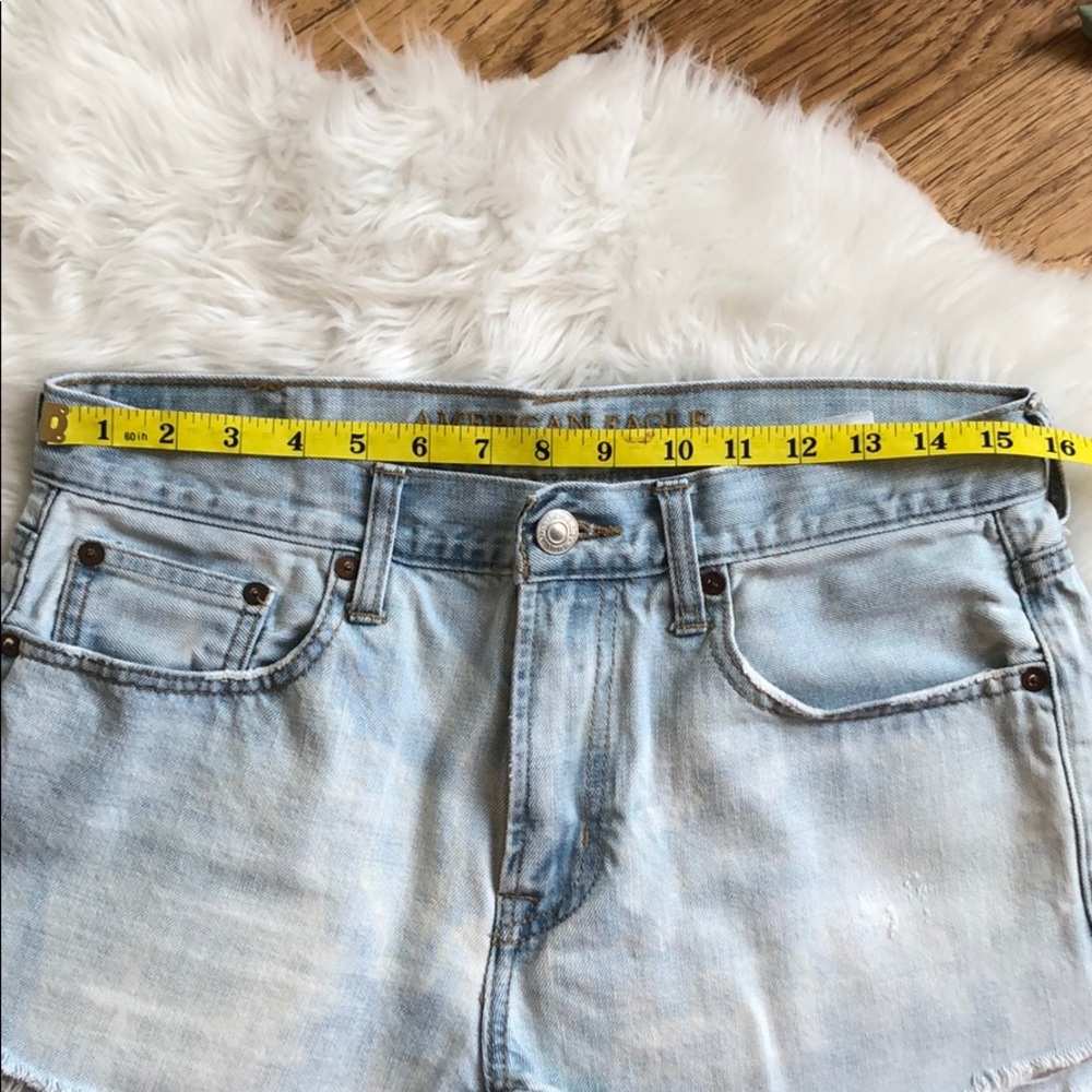 High Waist Ex Boyfriend Cutoff Jean Shorts - Picture 6 of 7